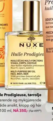 Apotek 1 NUXE Huile Prodigieuse, tørrolje tilbud