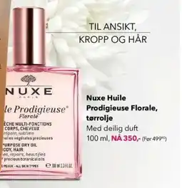Apotek 1 NUXE Huile Prodigieuse Florale, tørrolje tilbud