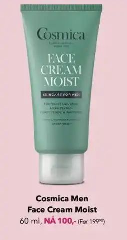 Apotek 1 Cosmica Men Face Cream Moist tilbud