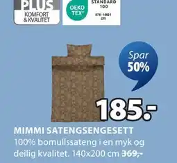 JYSK MIMMI SATENGSENGESETT tilbud