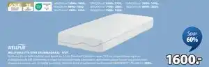 JYSK WELLPUR KVITA GF85 SKUMMADRASS - HVIT tilbud