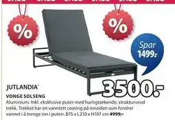 JYSK VONGE SOLSENG tilbud