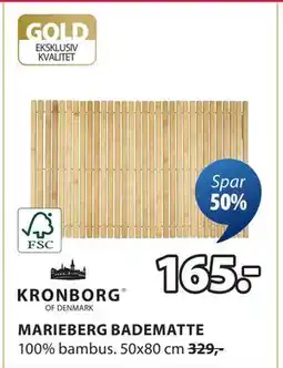 JYSK MARIEBERG BADEMATTE tilbud