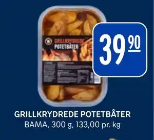Rema 1000 GRILLKRYDREDE POTETBÅTER tilbud