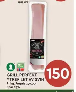 Coop Mega GRILL PERFEKT YTREFILET AV SVIN tilbud