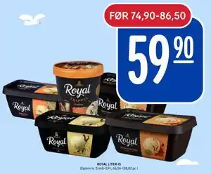 Rema 1000 ROYAL LITER-IS tilbud