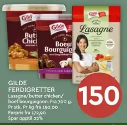 Coop Mega GILDE FERDIGRETTER tilbud