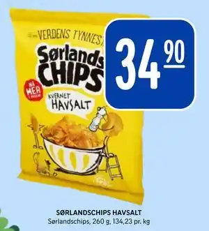 Rema 1000 SØRLANDSCHIPS HAVSALT tilbud