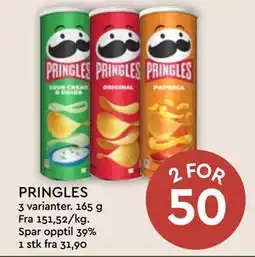 Coop Mega PRINGLES tilbud