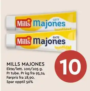 Coop Mega MILLS MAJONES tilbud