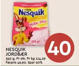 Coop Mega NESQUIK JORDBÆR tilbud