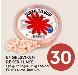 Coop Mega ENGELSVIKEN REKER I LAKE tilbud