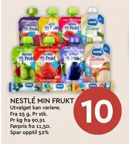 Coop Mega NESTLÉ MIN FRUKT tilbud