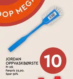 Coop Mega JORDAN OPPVASKBØRSTE tilbud