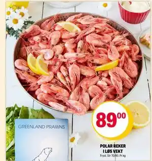 Coop Extra POLAR REKER I LØS VEKT tilbud