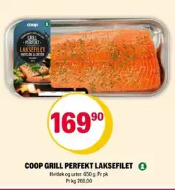 Coop Extra COOP GRILL PERFEKT LAKSEFILET tilbud
