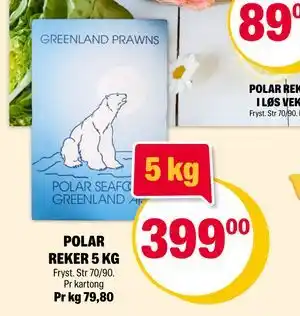 Coop Extra POLAR REKER 5 KG tilbud