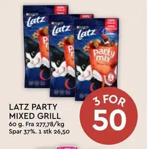 Coop Mega LATZ PARTY MIXED GRILL tilbud