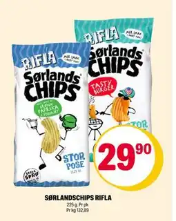 Coop Extra SØRLANDSCHIPS RIFLA tilbud