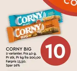 Coop Mega CORNY BIG tilbud