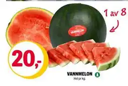 Coop Extra VANNMELON tilbud
