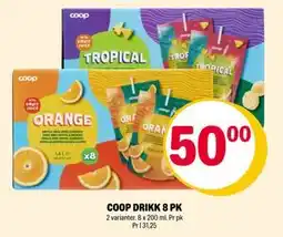 Coop Extra COOP DRIKK 8 PK tilbud