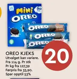 Coop Mega OREO KJEKS tilbud