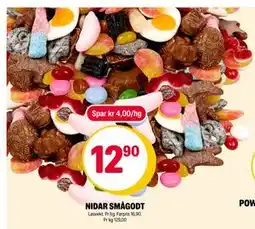 Coop Extra NIDAR SMÅGODT tilbud