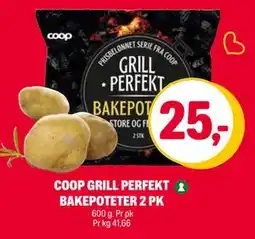 Coop Extra COOP GRILL PERFEKT BAKEPOTETER 2 PK tilbud