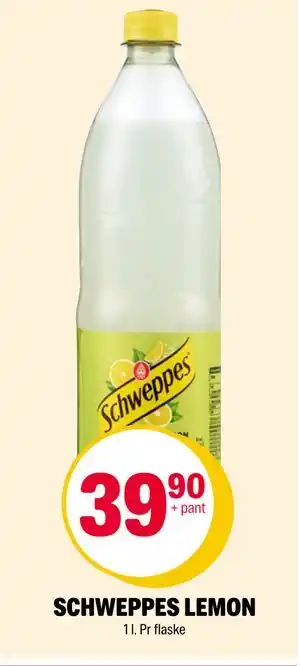 Coop Extra SCHWEPPES LEMON tilbud