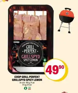 Coop Extra COOP GRILL PERFEKT GRILLSPYD SPICY LEMON tilbud
