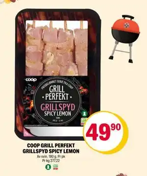 Coop Extra COOP GRILL PERFEKT GRILLSPYD SPICY LEMON tilbud