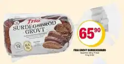 Coop Extra FRIA GROVT SURDEIGSBRØD tilbud