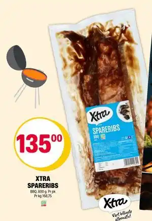 Coop Extra XTRA SPARERIBS tilbud