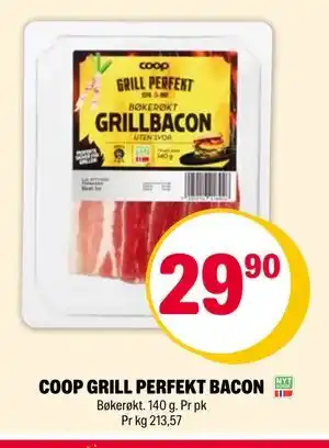 Coop Extra COOP GRILL PERFEKT BACON tilbud