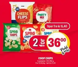 Coop Extra COOP CHIPS tilbud
