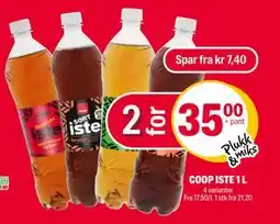 Coop Extra COOP ISTE 1 L tilbud