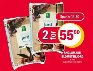Coop Extra ÄNGLAMARK BLOMSTERJORD tilbud