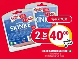 Coop Extra GILDE FAMILIESKINKE tilbud