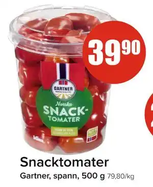 Spar Snacktomater tilbud