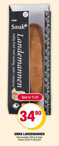 Coop Extra SMAK LANDEMANNEN tilbud