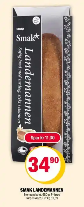 Coop Extra SMAK LANDEMANNEN tilbud