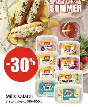 Spar Mills salater tilbud