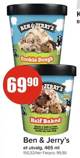 Spar Ben & Jerry’s tilbud