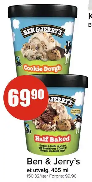 Spar Ben & Jerry’s tilbud