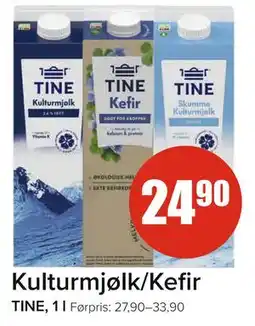 Spar Kulturmjølk/Kefir tilbud