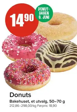 Spar Donuts tilbud