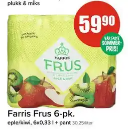 Spar Farris Frus 6-pk tilbud