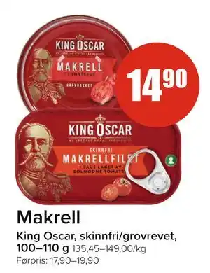 Spar Makrell tilbud
