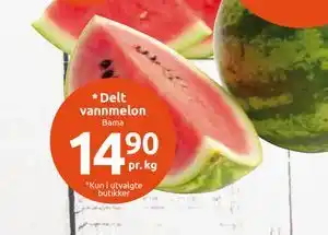 Joker Delt vannmelon tilbud